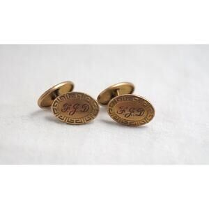 Unusual Cufflinks Different Monograms A & Z Vintage